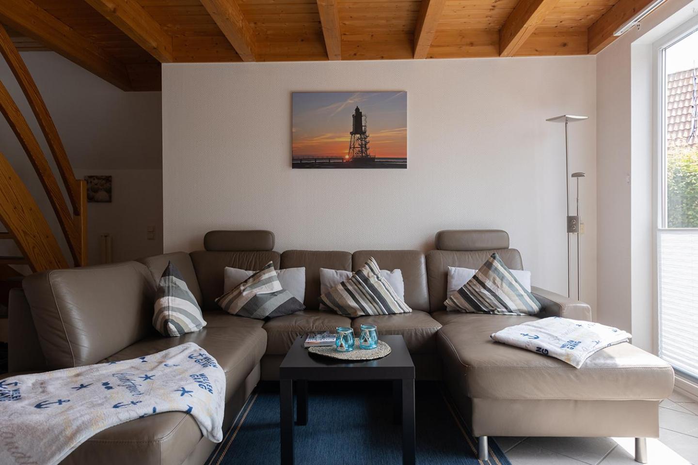 Ferienhaus "Ebbe & Flut" Ostertill 12 โดรุมนอยเฟลด์ ภายนอก รูปภาพ